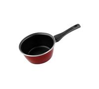 VITRINOR Poivre Rouge, Casserole 20 cm, antiadhérent renforcé, Induction, acier émaillé, chauffe rapide - Extérieur Rouge