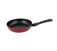 VITRINOR Poivre Rouge, Poêle 26 cm, antiadhérent renforcé, Induction, acier émaillé, chauffe rapide - Extérieur Rouge
