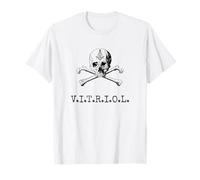 VITRIOL Symbole maçonnique os de crâne - Maître maçon franc-maçon T-Shirt