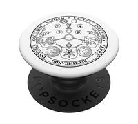 Vitriol, symboles rosicruciens, ésotérique PopSockets PopGrip Interchangeable
