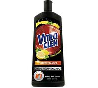 Vitroclen Nettoyant spécifique pour plaques de Cuisson vitrocéramiques Citron Crème 450 ML
