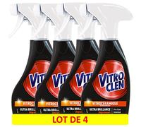 Vitroclen Pistolet Nettoyant Vitrocéramique et Induction 250 ml - lot de 4