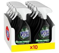 VITROCLEN Spray nettoyant ultra décapant four-grill-barbecue - Lot de 10 x 250 ml