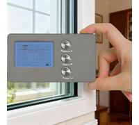 Vitromètre Digital À Haute Précision - Outil De Mesure Pour Double/Triple Vitrage Et Verre Sécurité, Côté Unique, ±0,1mm, Mode Auto Manuel, Interface Bilingue.