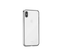 Vitros - Coque de protection pour téléphone portable - polymère - argent - pour Apple iPhone X, XS