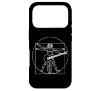 Vitruvius Guitar Player Musician Art Fan Print Coque pour iPhone 17 Pro