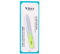 Vitry Lime À Ongles Verre Manche Fluo Jaune 1 Pièce