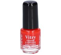 Vitry Mini vernis orange sanguine Vernis À Ongles New 4 ml
