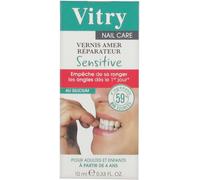 Vitry Nail Care Vernis Amer Réparateur Sensitive 10 ml - Ongles et coutellerie - Pharmacie en ligne LaSante.net