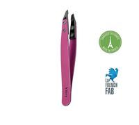 Vitry Pince à épiler couleur mors biais céramique rose