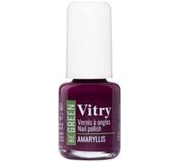 VITRY Vernis à Ongles Amaryllis Be Green - Flacon 6mL en Verre - Formulé à 80% d'Ingrédients Biosourcés - Made in France - Vegan et Cruelty Free - Lot de 3