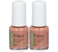 Vitry Vernis à ongles Be Green Aloé N°10 À Ongles New 2x6 ml
