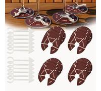 Vitrywei Wine Not Spin-Fun Drinking Games for Adults, Wine Glass Spinner Party Game, Roulette Drinking Game, for Bachelorette Party Guys Girls Night Drinking Wine Tasting Parties (24 pcs)