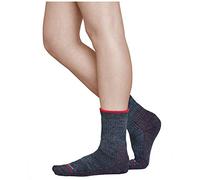 vitsocks Chaussette technique randonnée LAINE MÉRINOS anti-ampoule Femme, chaude épaisse sport montagne trekking travail marche, gris-bordeaux, 39-42