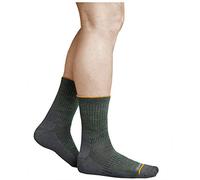 vitsocks Chaussette technique randonnée LAINE MÉRINOS anti-ampoule Homme, chaude épaisse sport montagne trekking travail marche, vert-gris, 43-46