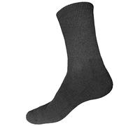 vitsocks Chaussette thermique d'hiver LAINE MÉRINOS Femme (2 PAIRES) épaisse douce, noir, 39-42