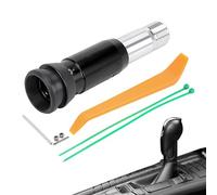 Vitsrisea Adaptateur Fileté pour Pommeau de Vitesse, Convertisseur en d'Aluminium,Kit d'Adaptation pour Changement de Vitesse | pour Voiture Camion Sedan Modifier Guide Quotidien