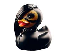 Vitsrisea Canard de Voiture pour Tableau de Bord - Décoration de Canard Dark Punk Devil - Figurine Satanic Rock Duck - Agent nerveux - Home - Décoration de Bureau Alternative pour Studio - Maison