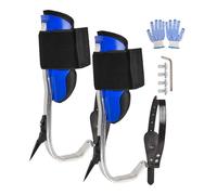 Vitsrisea Climbing Spikes | Aluminium Alloy Tree Climbing Spikes | Harness Kit Safe Tool For Outdoor Sports Survival Picking Fruit Professionals Indoor Palm Support