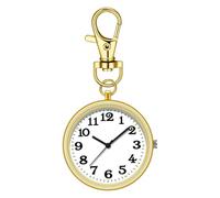 Vitsrisea Clip Watch - Carabiner sac à dos - Montre à clip élégante - Montre à clip de poche élégante - Montre à pendentif analogique légère - Chronomètre suspendu pour les voyages, l'extérieur, les