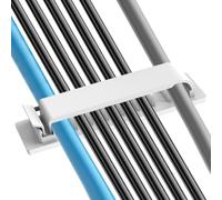 Vitsrisea Clips de support de câble - Clips de gestion des câbles - Pas de | Clips de gestion de câbles sous le bureau, bureau à domicile, support de câble, clips organisateur de câbles pour câble de