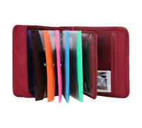 Vitsrisea Coffre-fort pour Documents - Boîte À Documents Étanche - Sac Portatif De Rangement Avec Séparation Sec-Humide Pour Voyage Dortoir Bureau Voiture Maison École