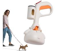 Vitsrisea de selles pour Chiens de Petite Taille | Pelle pour selles Chiens Anti-Rupture avec Sac intégré, pour litière, Chat, Dressage Chiots et Nettoyage de Jardins, étables, environnements