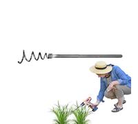 Vitsrisea Drill Weeder Attachement - Outil De Désherbage Alimenté À Base De Perceuses, Dispositif De Suppression Métallique pour L'étouffement | Extracteur Radical pour Perceuse Lourde, Attaque