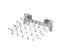 Vitsrisea Étagère de séchage chaussette d'aspiration, étagère de séchage chaussette montée | sec pliable avec clip | Space Saving Household Reserves Vêtements de blanchisserie polyvalents pour