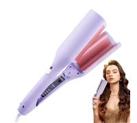 Vitsrisea Fer à Cheveux Bouclant - Crêpeur à Boucles pour Cheveux Longs - Chauffe 15 Secondes Onduleur Température Réglable Pour Femmes Adolescentes Filles