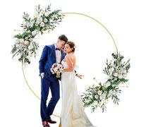 Vitsrisea Forme ronde pour ballons, porte-fonds à anneau avec événements et fêtes, structure pour un cercle de ballons | pour événements, fêtes d'anniversaire, cérémonies doubles, festivals et stages