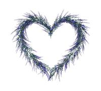 Vitsrisea Guirlande De Fleurs Artificielles | Faux À Suspendre 180 Centimètres | Guirlande De Fleurs Artificielles De Lavande,Pour Mur Table Porte D'entrée Noël Baccalauréat Fête D'anniversaire