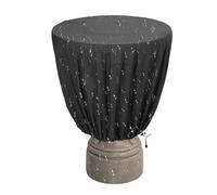 Vitsrisea Housse de Statue - Bâche de Protection extérieure, élastique, Protection Contre la Pluie | FaceTrof Coated Chiminea Drape avec Crochet à Vent, Couche de Protection pour la Conservation