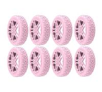 Vitsrisea Housses de roue de valise - Protection de roue de bagage en silicone anti-bruit - Housses de magicien | 8X Roller, Chaussures de magicien antidérapantes durables, enveloppements de roue de