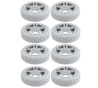 Vitsrisea Housses de roue de valise - Protection de roue de bagage en silicone anti-bruit - Housses de magicien | 8X Roller, Chaussures de magicien antidérapantes durables, enveloppements de roue de