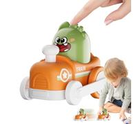 Vitsrisea Jeux, Ours Véhicule Déchirure Rétractable, Dragon Jouet Apprentissage Poussée, Filles Maison Voyage Préscolaire Homeschool Anniversaire Noël Jour des