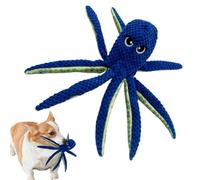 Vitsrisea Jouets pour Chiens avec Squeaker | Jouet en Forme De Poulpe pour Animaux De Compagnie - De Dentition pour Chiots Rembourrée - pour Soulagement Stress, Jeu Combat, Dentition Et