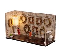 Vitsrisea Kit de musée de faites-le vous-même - Petite trousse de travaux manuels avec photos et figurines - Kit musée d'ombres - Pour décorer , le bureau, comme souvenir des mères et des mères