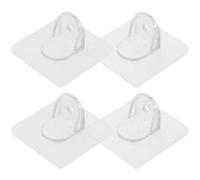 Vitsrisea Lot de 4 stabilisateurs pour en bas âge - Clips de fixation stabilisateurs - Stabilisation des stocks - Base de clôture pour enfant - Pieds de sécurité pour le salon