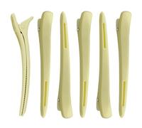 Vitsrisea Lot de 6 pinces à cheveux colorées pour cheveux épais - Accessoire de coiffure portable pour les grands-mères et les filles
