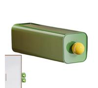 Vitsrisea Organisateur Mural de sous-vêtements,Organisateur Mural de Chaussettes - Boîte à Savon Porte-Savon en Barre - Organisateur de Petits Articles Anti-poussière sans perçage, boîte de pour