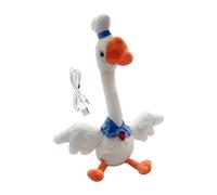 Vitsrisea Peluche Animal | 34 cm Rechargeable, répète Vos Paroles et enregistre, décor | Animaux en Peluche pour Enfant | Idée Cadeau Anniversaire, Décoration Chambre, Canapé, Voiture