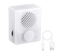 Vitsrisea Petit enregistreur, enregistreur Blanc à Piles, Module sonore de Message de 360 Secondes, Dispositif d'enregistrement Audio pour Jouet en, Jouet Ours en