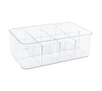 Vitsrisea Porte-Sachets de Thé - Boîte En Acrylique Transparent,Organisateur De Paquet Et Sachets De Thé,Pour Cuisine, Salon Bureau Bar Café Sucre Forfaits