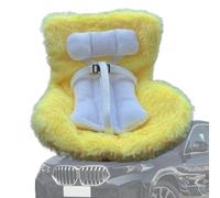 Vitsrisea Siège d'autode caractère pour s - siège d'autode en Peluche avec Coussin Doux, Mini canapé | Décoration de Ventilation d'air Automatique Accessoire de de caractère Mignon pour