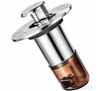 Vitsrisea Siphon de sol de salle de bain - Siphon automatique flottant - Pour femmes et hommes - Pour locataires de salle de bain, toilettes, buanderie, balcon, cave, maison, appartement, hôtel