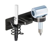 Vitsrisea Support mural pour sèche-cheveux - Support de rangement vertical pour sèche-cheveux - Pour salle de bain, placard, maison, dortoir d'étudiant, appartement