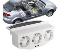Vitsrisea Ventilateur d'échappement solaire pour voiture - Ventilateur de refroidissement solaire pour voiture, ventilation de fenêtre d'économie d'énergie | Purificateur d'air frais automatique