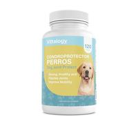 Vittalogy Chien Articulations - Glucosamine + Chondroïtine + MSM + Curcuma - Mobilité, Cartilage & Confort Articulaire - 120 Gélules Véganes - Petits & Grands Chiens