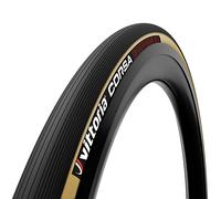 Vittoria Pneu 700X23C Corsa Graphene 2.0 Mixte Adulte, Noir Beige, Taille Unique